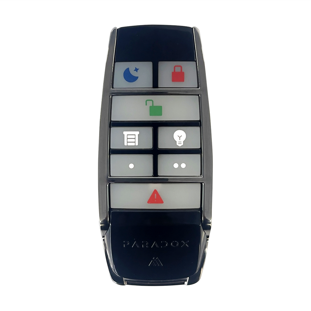 REM28M-XX7 - Mando Control remoto de 8 botones inalámbrico bidireccional Negro