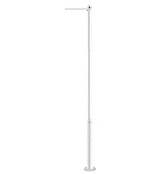 BSCPOLE45W - Mástil Desmontable para CCTV de 4.5 metros Color Blanco