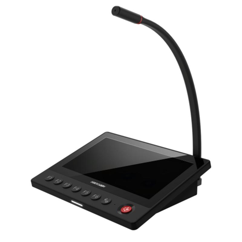 DS-QAZ1MP7G1 - Micrófono con pantalla táctil de 7 pulgadas