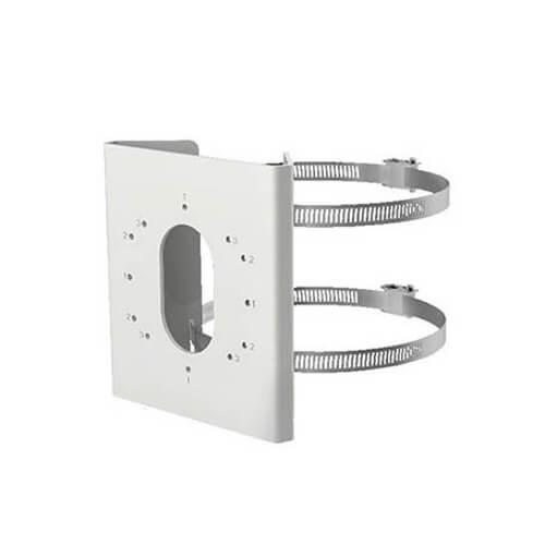 DS-1275ZJ-S-SUS - Mini Soporte de poste de Acero Inoxidable para Cámaras Hikvision