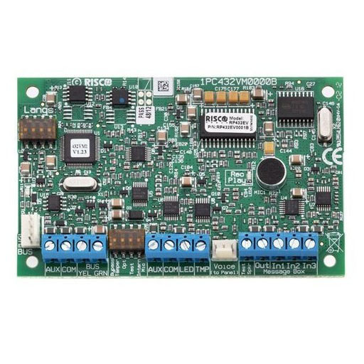 RP432EV0001C - Módulo de Voz Digital Multilenguaje Grado 3 para LightSYS RISCO