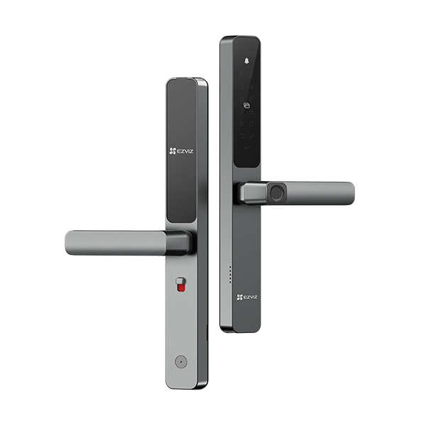 DL06 - Nueva cerradura Slim Inteligente con teclado y lector de huella dactilar y tarjetas