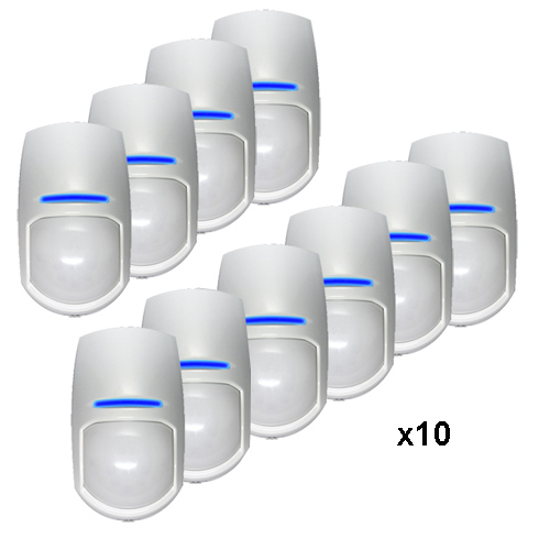 10xKX15DT - Pack de 10 detectores PIR Pyronix KX15DT Grado 2