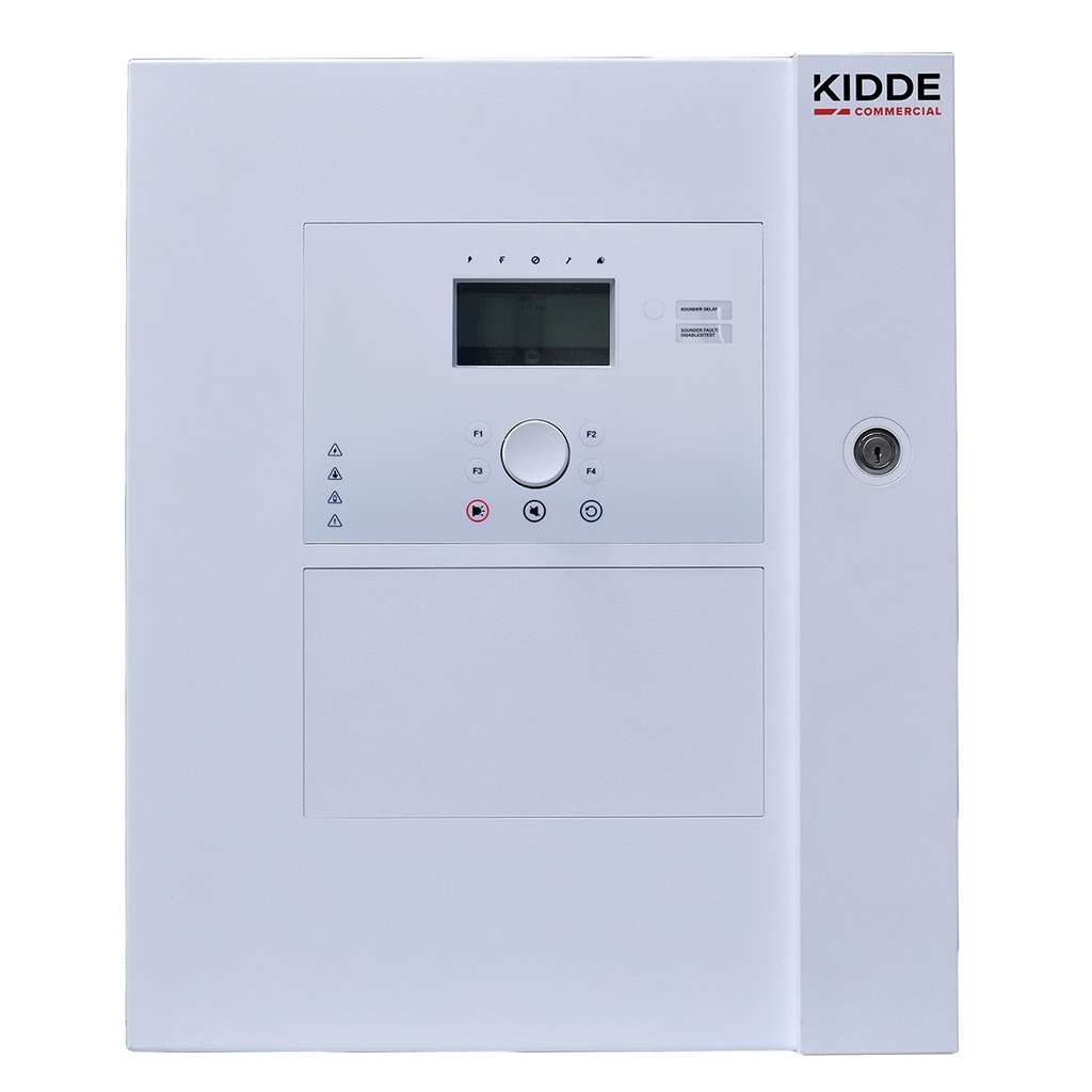2X-AF2-09 - Panel de incendios analógico direccionable, 2 lazos, español Hasta 128 elementos por lazo