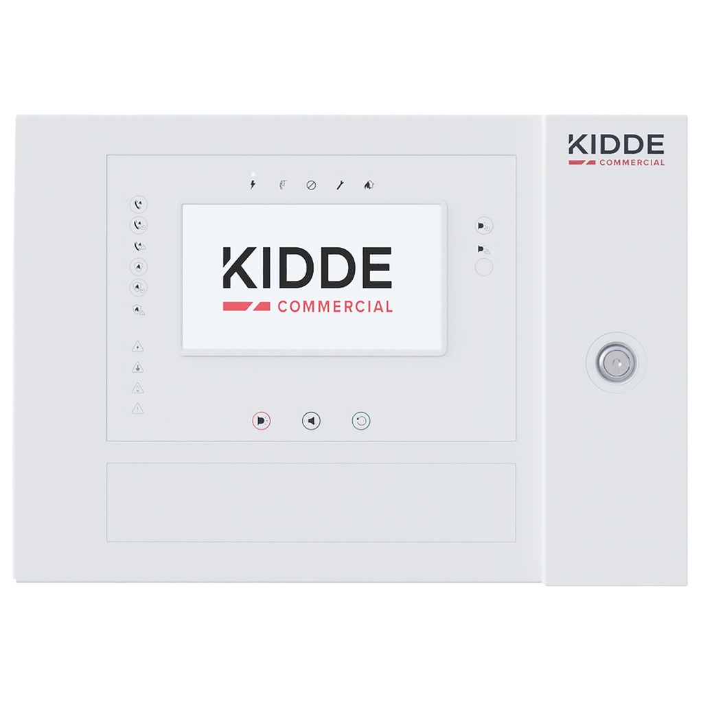 2X-AT-F2-S - Panel incendios analógica direccionable Pantalla táctil 7" 2 lazos Caja Pequeña