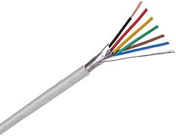 BSC21549 - Rollo 100m de cable flexible 4+2 hilos apantallado libre halógenos (AL/M 4x0,22+2x0,75 HF)