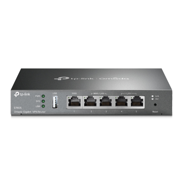 ER605 - Router VPN Gigabit Omada 5 puertos Gigabit