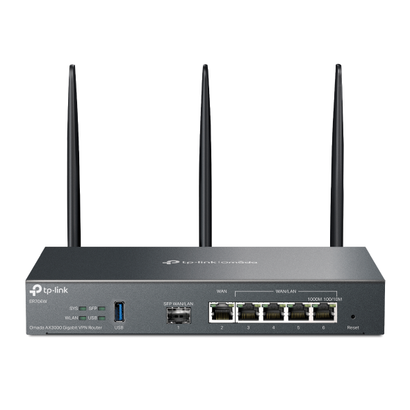 ER706W - Router VPN Gigabit Omada AX3000 Doble banda