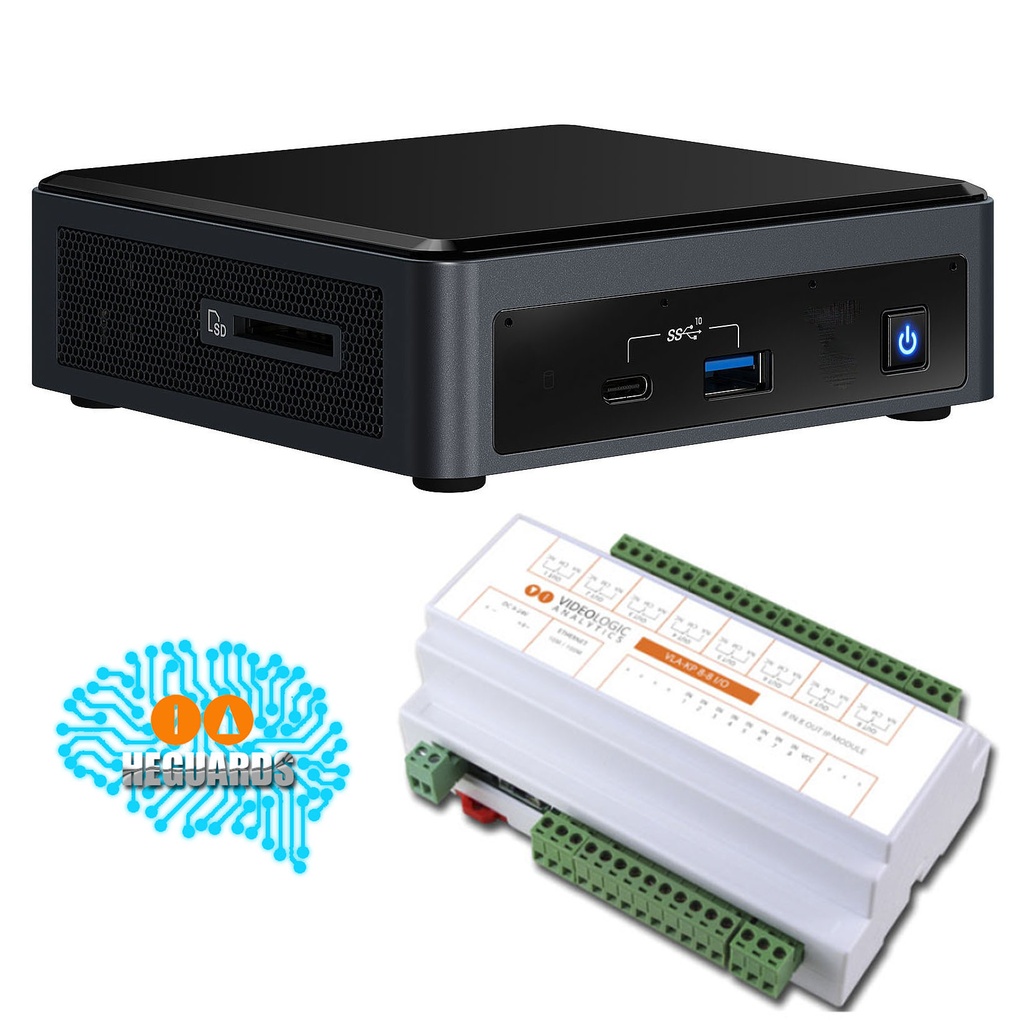 VLN-IA06 - Servidor compacto 6CH Analítica IA HD SSD 256Gb y 6 licencias