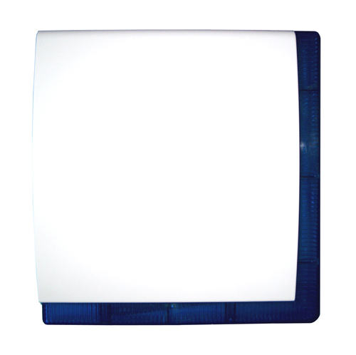 SE-VEGA STD - Sirena piezoeléctrica con lanzadestellos para exterior grado 3 cableada. Flash Azul