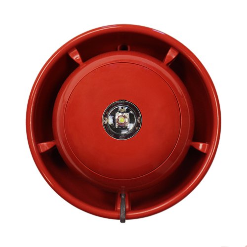 SC-33-0110-0001-99 - Sirena SmartCell Roja y Baliza de Techo (VAD Rojo)