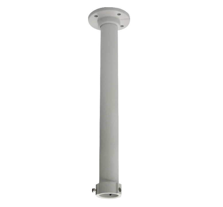 DS-1662ZJ - Soporte Hikvision para montaje colgante en techo para cámaras domo Aluminio Altura 500 mm