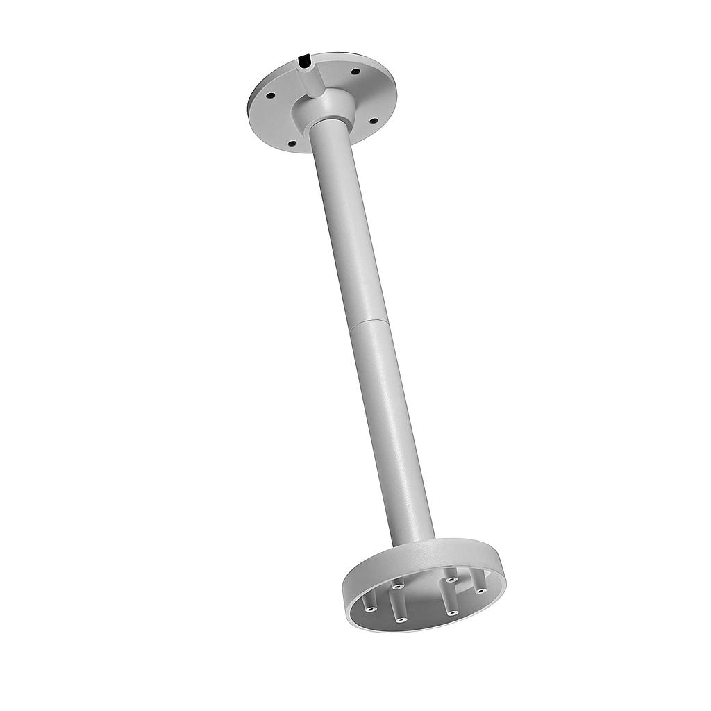DS-1271ZJ-110 - Soporte Hikvision para montaje colgante en techo para cámaras domo Aluminio Altura 560 mm