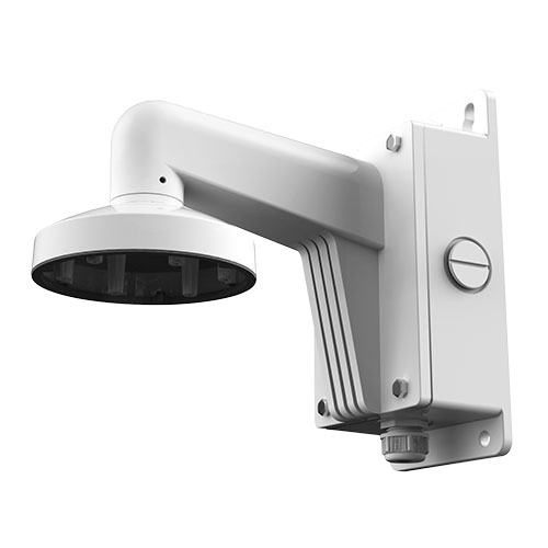 DS-1273ZJ-130B - Soporte para cámara domo montaje en pared con caja de conexiones Hikvision