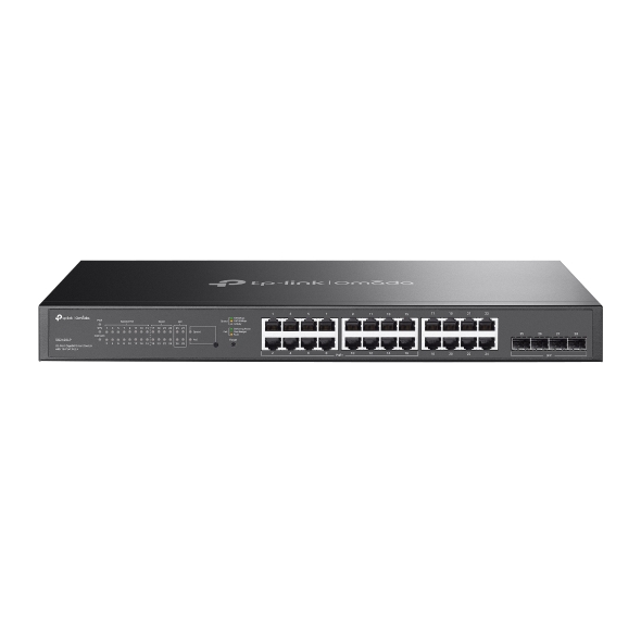 SG2428LP - Switch Omada inteligente 28 puertos Gigabit, 16 puertos PoE+ y 4× puertos SFP