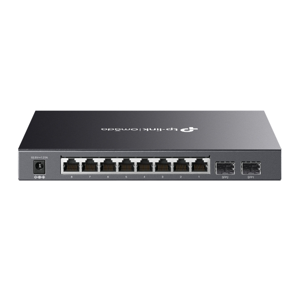 SG2210P - Switch Omada inteligente 61W 10 puertos Gigabit 8 puertos PoE+ + 2 puertos SFP