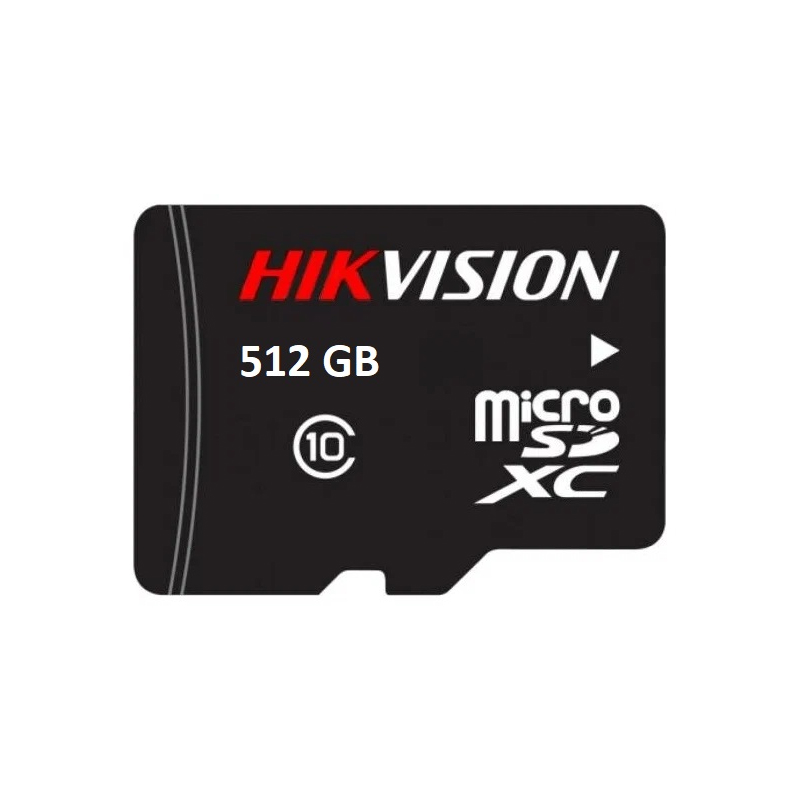 HS-TF-L2(STD)/512G/P - Tarjeta Micro SD Hikvision 512GB serie L2 Especial CCTV