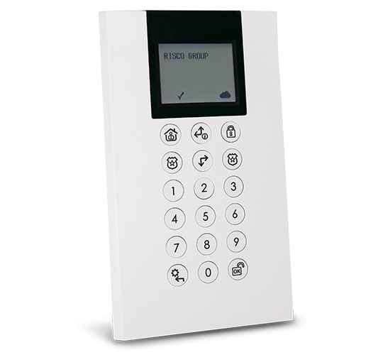 RW432KPP802A - Teclado Panda inalámbrico bidireccional de Grado 2 para LightSYS+/Air con lector de proximidad 13,56MHz para sistemas 868MHz