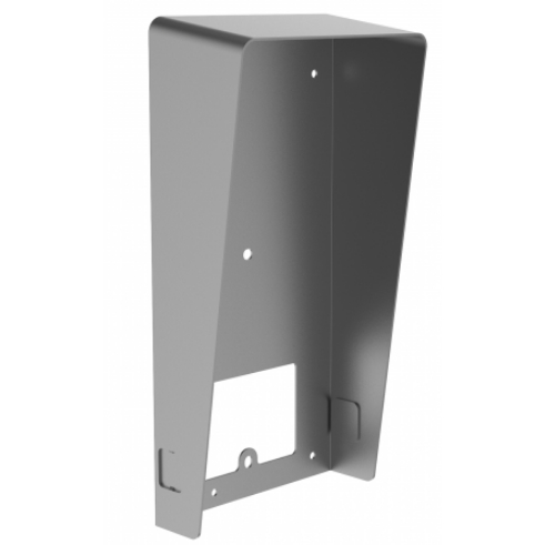 DS-KABV8113-RS/Surface - Visera protectora de lluvia montaje en superficie para videoporteros Hikvision Acero inoxidable Modelos KV8113/8213/8413