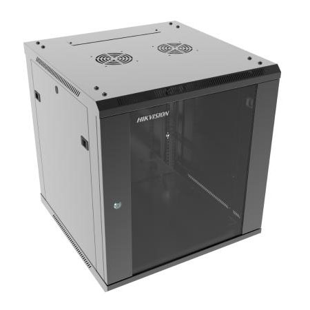 DS-XS6612-S/B - Armario Mural Rack 19" 12U Desmontado Hikvision