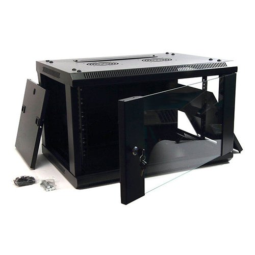 BSC03019 - Armario Mural Rack de 6U de 19" desmontado. Medidas 60 x 60