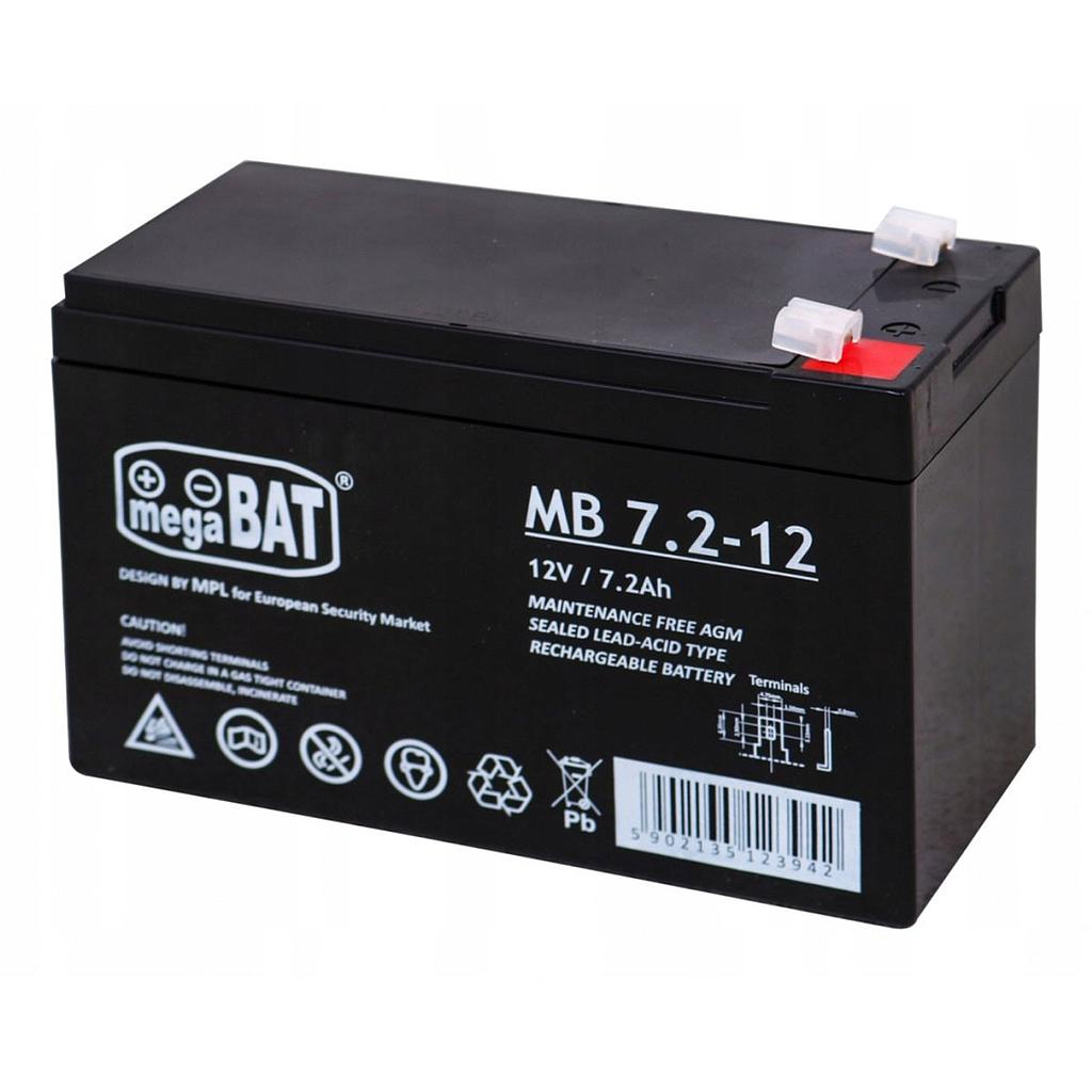 BSC01760 - Batería de 12 V. / 7,2 Amp.