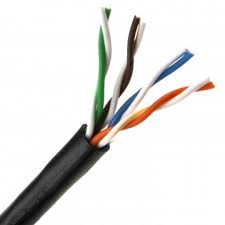 BSC01419 - Bobina en caja de cable UTP Cat5e de 305 m con cubierta válida para exterior.