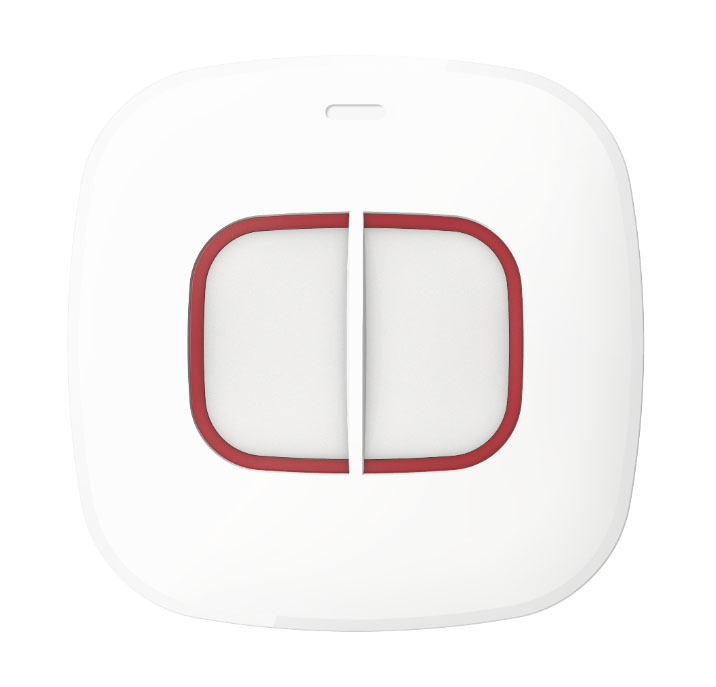 DS-PDEB2-EG2-WE(B) - Botón de emergencia / pánico Dual inalámbrico IP66 AXPRO Hikvision