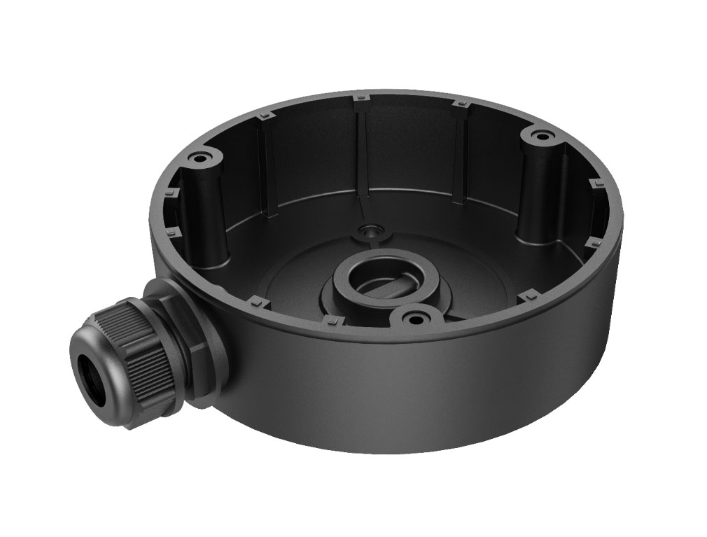 DS-1280ZJ-DM8(Black) - Caja de conexiones Black para cámara Domo Hikvision