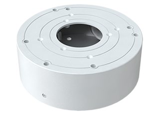 YXH0105 - Caja de conexión para cámaras. Aluminio. Blanco IP65 Techo y pared 109.5x38.8mm TVT