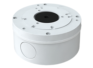 YXH0103 - Caja de conexión para cámaras Aluminio. Blanco. IP65. Techo y pared 112x55mm TVT