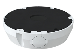 YXH0205 - Caja de conexión para cámaras. Aluminio. Blanco. IP65 techo y pared 154.5x40mm TVT
