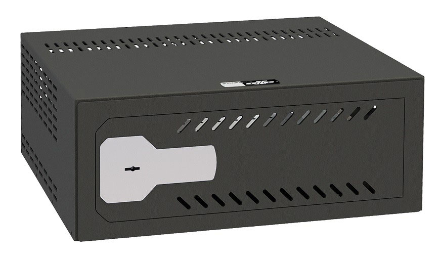 VR-110 - Caja fuerte especial para videograbador. Cierre con llave. 431 ancho