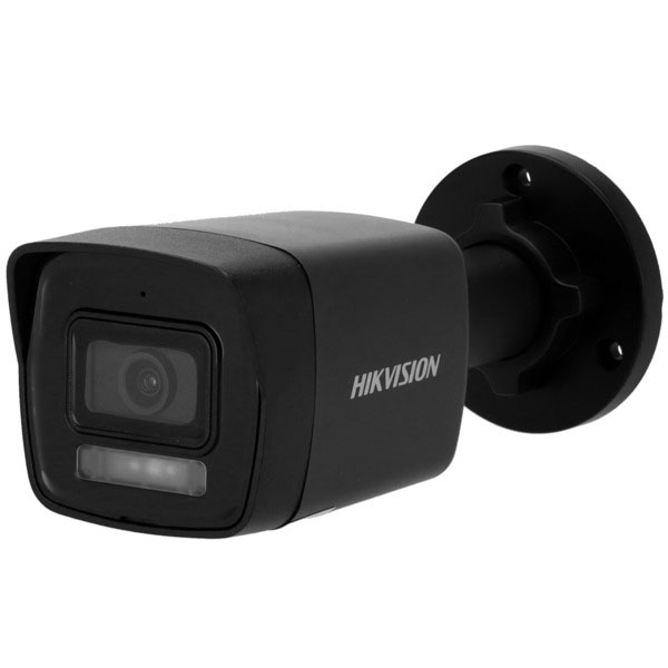 DS-2CD1043G2-LIU(2.8mm)(BLACK) - Cámara Bullet IP 4MP 2.8mm Smart Hybrid Light 30m Motion Detection 2.0 IP67 Black