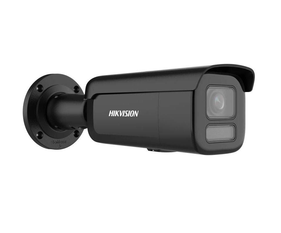 DS-2CD2687G2HT-LIZS(2.8-12)/eF/BLK - Cámara Bullet IP 8MP Varifocal motorizada Smart Hybrid Light - Luz híbrida inteligente ColorVu Black