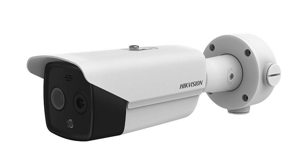 DS-2TD2617-3/QA - Cámara Bullet IP biespectro térmica y óptica 4MP 3.1/4mm IR40 WDR120 E/S Audio Alarma Hikvision