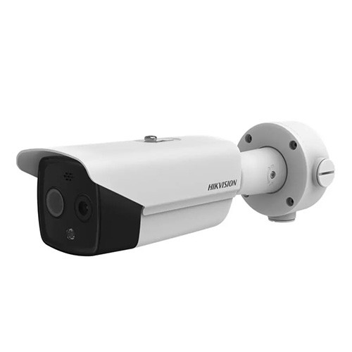 DS-2TD2617-10/QA - Cámara Bullet IP biespectro térmica y óptica 4MP 3.1/8mm IR40 WDR120 E/S Audio Alarma
