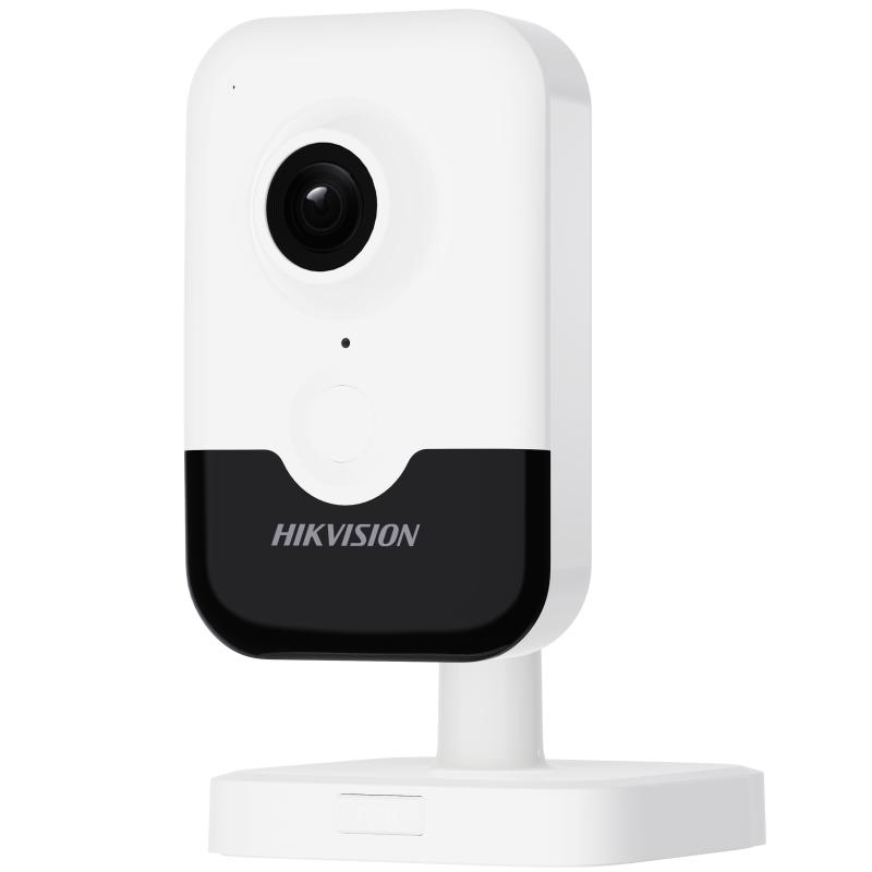 DS-2CD2443G2-IW(2.8mm)(W) - Cámara compacta CUBE IP WIFI, micrófono Altavoz IR10 2.8 mm 4MP POE Acusense