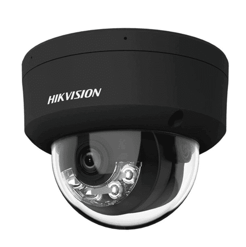 DS-2CD1143G2-LIU(2.8mm)(BLACK) - Cámara Domo IP 4MP 2.8mm MIC IP67 IK08 Smart Hybrid Light 30 Motion Detection 2.0 Black