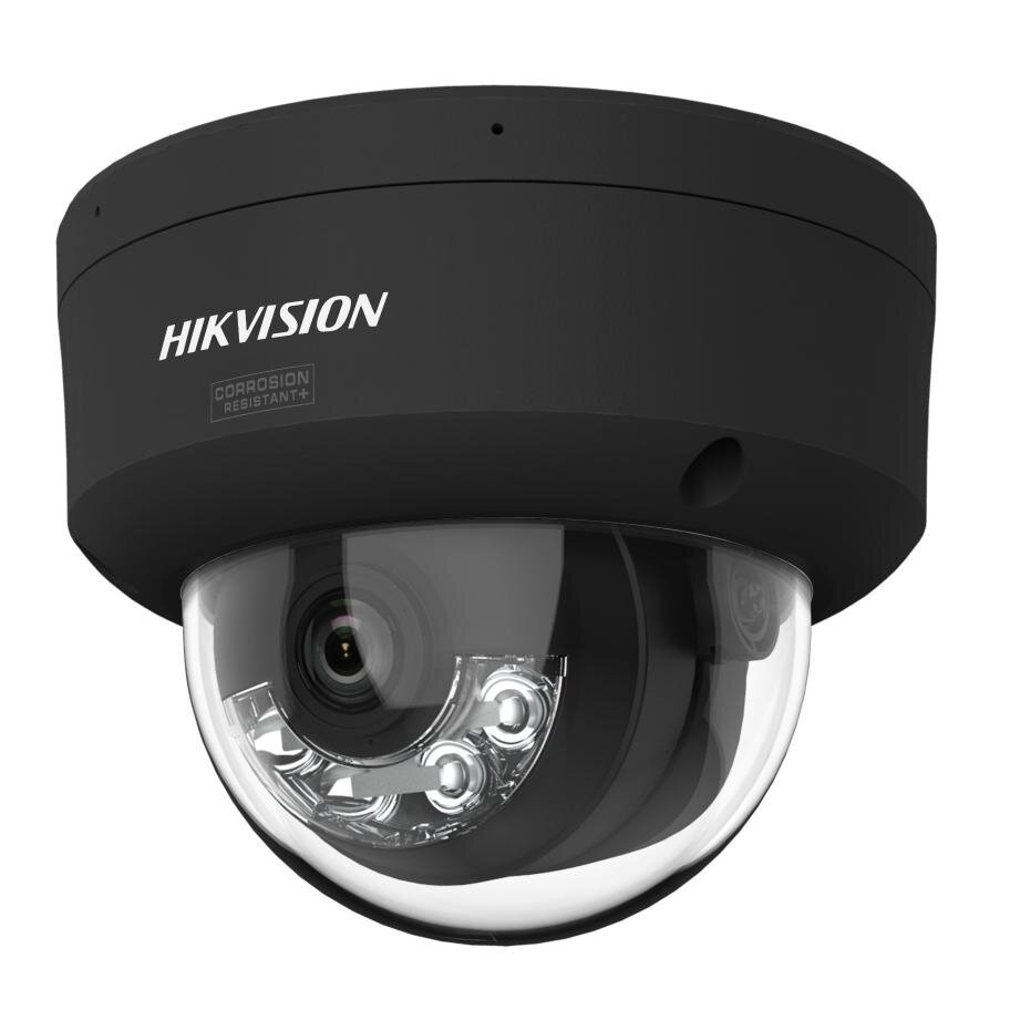 DS-2CD2147G3-LIS2UY(2.8mm)(BLACK) - Cámara Domo IP 4MP ColorVu 3.0 Acusense 3.0 24/7 Smart Hybrid Light Black