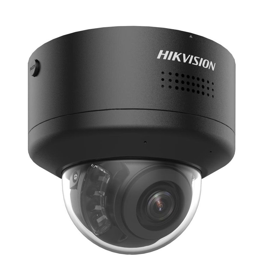 DS-2CD2746G2H-IPTRZS2U/SL(2.8-12)BLK - Cámara domo IP 4MP PTRZ varifocal motorizada 2.8-12mm AcuSense Black