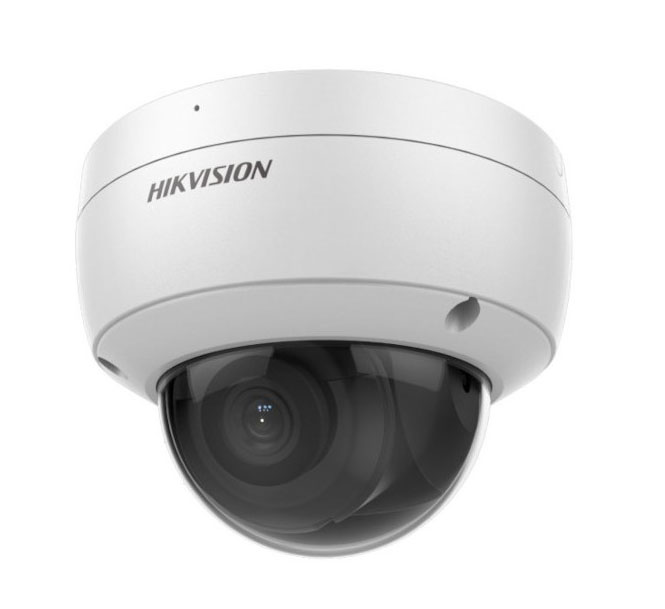 DS-2CD2186G2-ISU(2.8mm)(C) - Cámara Domo IP 8MP 2.8mm AcuSense WDR120 IP67 IK10 IR30 MIC E/S Audio Alarma Hikvision
