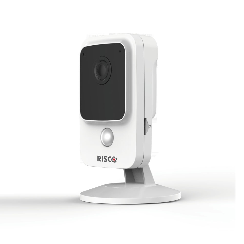 RVCM11P1800A - Cámara IP Cube Risco EL Interior 4MP IR10m 2.8mm/F2.0 PoE Micrófono Altavoz Micro SD VUpoint