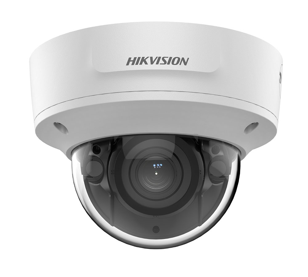 DS-2CD2743G2-IZS(2.8-12mm) - Cámara IP Domo 4MP Varifocal Motorizada 2.8-12mm IK10 IP67 IR40 WDR120 Funciones Inteligentes E/S Audio Alarma Acusense 2ªGen Hikvision
