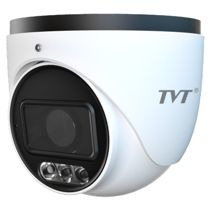 TD-9564S4L-C(D/PE/AW1) - Cámara IP Turret 6MP 2.8mm IP67 Iluminación dual Luz Blanca IR 20m Micrófono