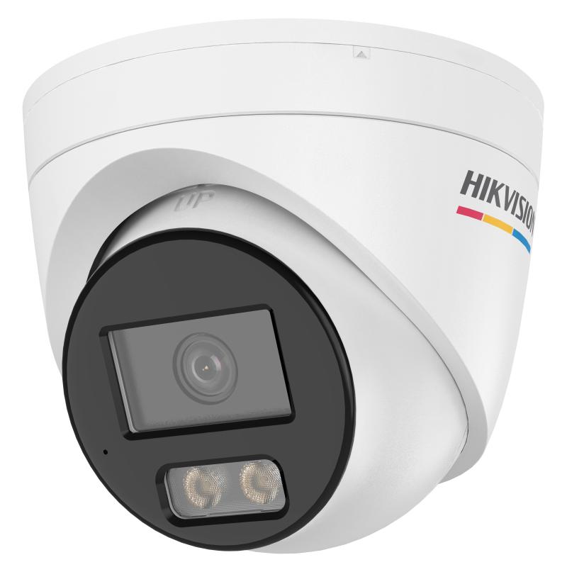 DS-2CD1347G3H-LIU(2.8mm) - Cámara IP Turret ColorVu 3.0 4MP 2.8mm Smart hybrid light 30