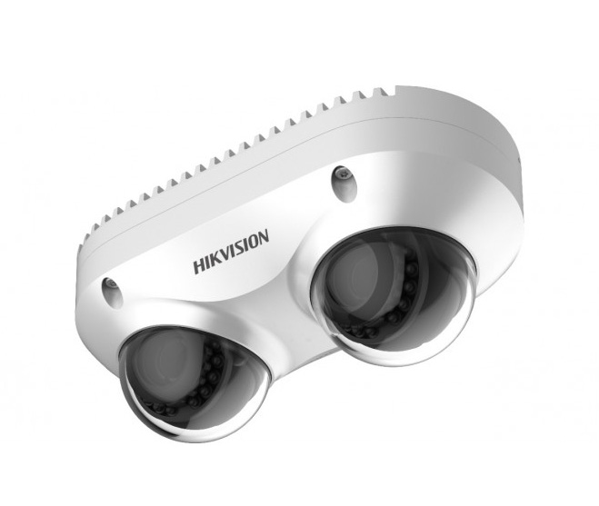 DS-2CD6D42G0-IS(2.8mm) - Cámara Panovu dual-direccional 4MP 2.8mm IP67 IK10 IR10 WDR120 2xMIC E/S Audio Alarma Hikvision