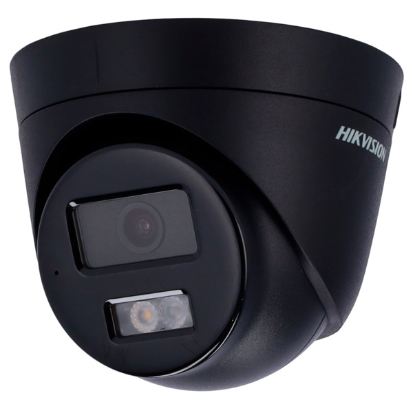 DS-2CD1343G2-LIU(2.8mm)(BLACK) - Cámara Turret IP 4MP 2,8mm Smart Hybrid Light 30m Black