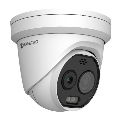 HM-TD1228-2/G1/T3A - Cámara turret IP biespectro 5MP térmica 2.1mm 256×192 y óptica 2.2mm 2688×1944 Guanlan