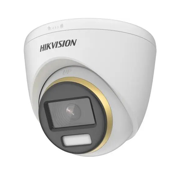 DS-2CE72UF3T-E(2.8mm) - Cámara Turret POC 8MP 2.8mm ColorVu Luz Blanca IR40m WDR130 IP67